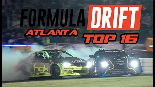 2023 Formula Drift Atlanta TOP 16 FULL RUNS - 4K