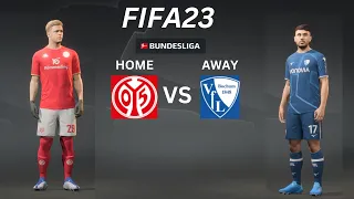 Mainz 05 and Bochum are fighting for points in an intense Bundesliga duel [FIFA 23]