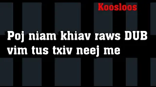 Poj niam khiav mus raws Dub vim tus txiv neej me 8/9/2022