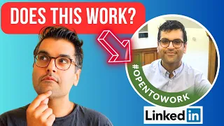 "Open to Work" on LinkedIn … Does It Work? Recruiters *Reveal* All