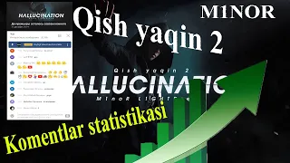 MINOR | M1nor Qish yaqin 2 komentariyalar statistikasi 7 minuda 1000 ta odam haqiqiy muhlislar