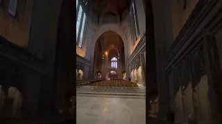 The time I had the whole of Liverpool Anglican Cathedral to myself 🙆🏽 #feminineenergy #organista