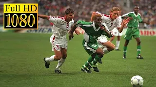 Nigeria - Denmark World Cup 1998 | Full highlight - 1080p HD | Jay-Jay Okocha