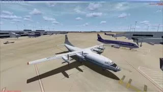 FSX | Ан 12 | AN 12 | посадка в 2NC0