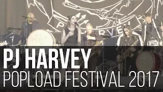 PJ Harvey - The Community of Hope // Let England Shake // In the Dark Places (Popload Festival 2017)