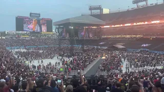 Bobby Lashley entrance WWE Summerslam (Nashville 2022)