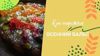 Raw пирожное "Осенний Вальс".