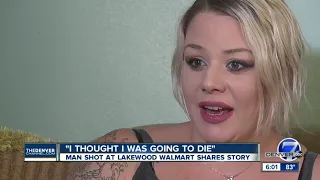 Shooting victim describes night he thought he was 'going to die' in Walmart parking lot