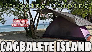 RELAXING BEACH CAMPING | CAGBALETE ISLAND QUEZON