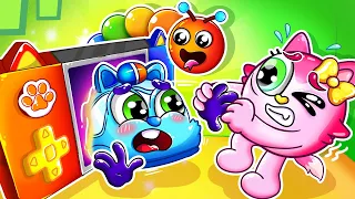 No No! Baby, Don't Play Too Much Games😭Healthy Habits🚑Kids Songs & Nursery Rhymes By Kiddy Song