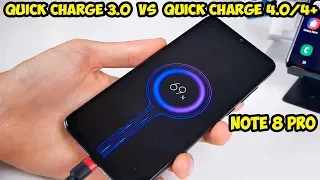 TEST Quick Charge 4/4+  VS Quick Charge 3 на примере Redmi Note 8 Pro