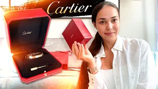 Мой Первый Браслет Cartier Love Обзор и Распаковка