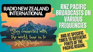 🇳🇿 RNZ Pacific (Radio New Zealand International) Heard at 0858 UTC with interval signal on 11725 KHz