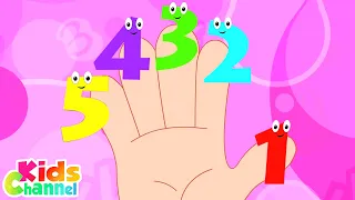 Counting on your Fingers | Learning Videos for Children | Learn Numbers by Kids Channel