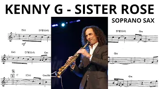 Kenny G | SISTER ROSE | Soprano Sax Transcription