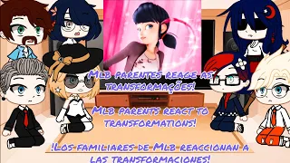 ✨Mlb parentes reage as transformações/¡Los familiares de Mlb reaccionan a las transformaciones!✨