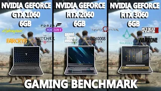 Nvidia 1060 vs 2060 vs 3060 Gaming Benchmark Test in 2022 | #intel | @StealthGamerSG