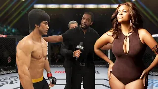 UFC 4 | Bruce Lee vs. Christina Mendez (EA Sports UFC 4)