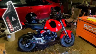 How To Change Your Oil On A 2023 Honda Grom (Honda Grom Oil Change)