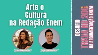 Eixo Temático - Redação ENEM: ARTE E CULTURA, com @giorgiolacerda