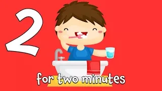 Tooth Brushing Song | 2 Minute Brush Teeth Song for Kids