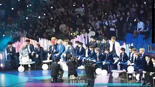 171129 2017 MAMA in Japan 세븐틴&워너원&뉴이스트W 몬스타엑스 − DRAMARAMA에 대한 반응