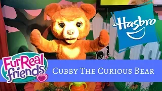 New! Furreal 2019 Cubby The Curious Bear  - New York Toy Fair 2019