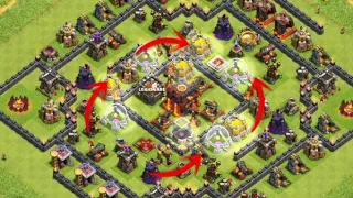 COMO FARMEAR CON UN TH 10 EN CLASH OF CLANS