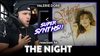 First Time Reaction Valerie Dore The Night (80s Italo Disco!) | Dereck Reacts