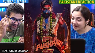 Pakistani Couple Reacts To Where is Pushpa? | Pushpa 2 - The Rule 🔥| Hindi | Teaser & Poster |Allu A