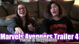 Marvels Avengers 4 Trailer! Hana and Bri Reacts!