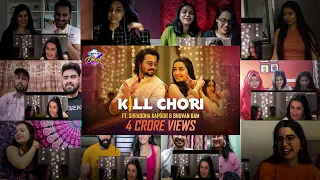 Kill Chori Song Reaction Mashup | Shraddha Kapoor and Bhuvan Bam | #DheerajReaction |
