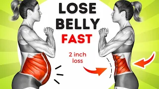 The Best Flat Belly Exercises To Burn Belly Fat🔥 30-Min Workout : LOSE 2 Inches Off Waist In 7 Days