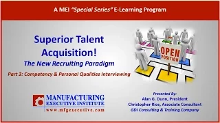 Superior Talent Acquisition: The Talent Acquisition Framework  - Part 3