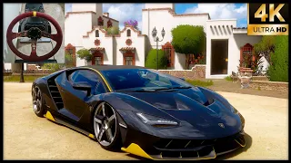 LAMBORGHINI CENTENARIO LP 770-4 | Forza Horizon 5 | Logitech g29 Gameplay