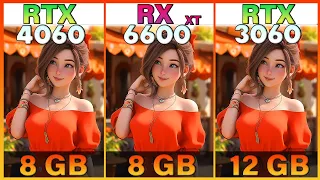 RTX 4060 vs. RX 6600 XT vs. RTX 3060 Tested in 12 Games | 1080p vs.1440p