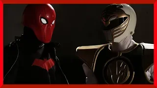 RED HOOD vs WHITE RANGER