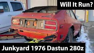 1976 Datsun 280z - Will It Run?