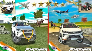 Modified🛠️ Fortuner Legender🚙In Indian Car Simulator🥰 To Indian Vehicle Simulator 3D🤩 Indian Games..