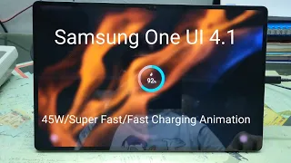 Samsung One UI 4, All Charging Animation.