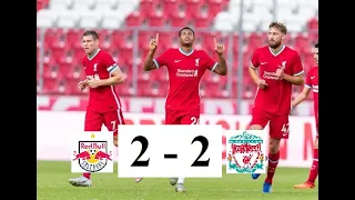 Salzburg vs Liverpool | 2 - 2 | Club Friendly | 2020