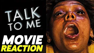 Watching TALK TO ME For The First Time | Horror Movie Reaction 2023 (A24 NEW MOVIE)