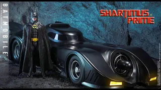 Hot Toys Batman Michael Keaton 1989 Movie 1:6 Scale Figure and Batmobile Revealed