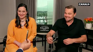 Leonardo DiCaprio Lily Gladstone Killers of the Flower Moon Cannes 2023 interview