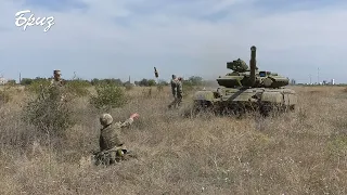 "Обкатка танком" курсантів Військової академії (м. Одеса)