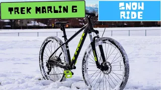 Trek Marlin 6 Ride in the Snow | Budget Price, HIGH QUALITY!