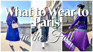 What to Wear to Paris in the Fall | Parisian Chic Style Guide