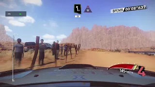 V-Rally 4 Mad World Record Run in Monuments Valley Stage 1 with Monster Mini Cooper