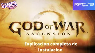 God of War Ascension RPCS3 | Paso a Paso y detallada | G4E