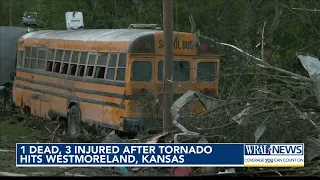 KS: 1 person dead, homes destroyed after tornado rips through NE Kansas
